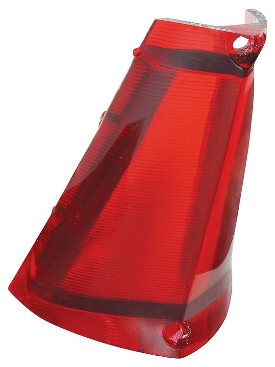 Lens Tail Lamp Tail Fin 1964 Cadillac w/o Guide Markings