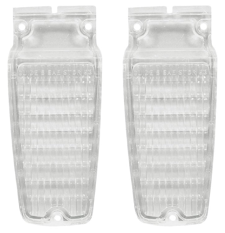 CE11291-PR Lens, Backup Lamp, 1963 Cadillac, Pair