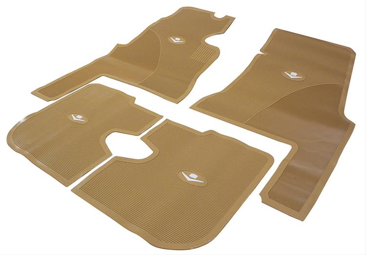 Floor Mats Rubber 1959-60 Cadillac 4dr Original Style