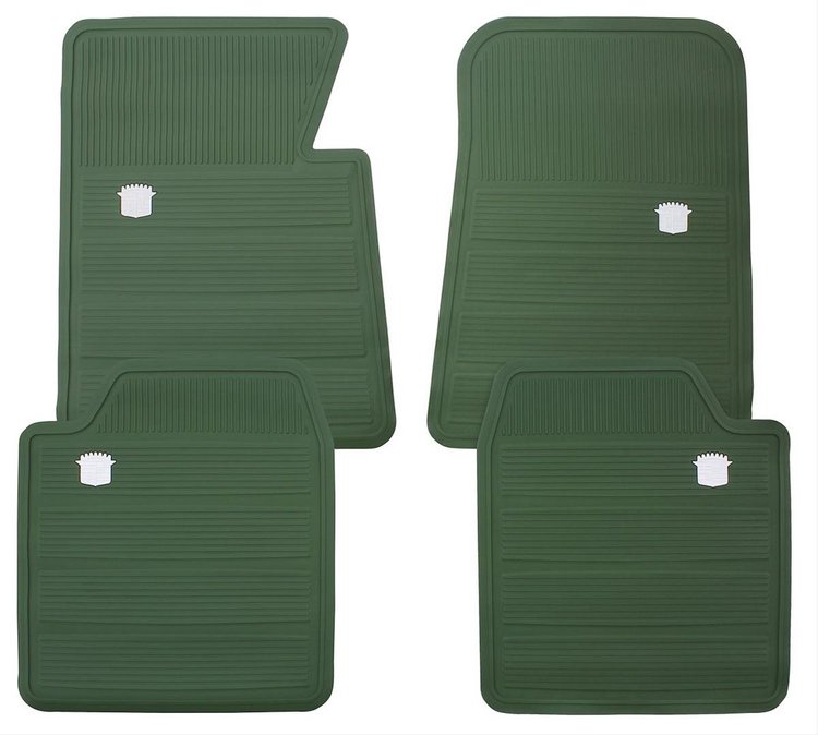 Floor Mats Rubber 1965-70 Cadillac Original Style