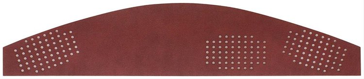 Shelf Rear Seat 1967-70 Cad. Eldorado w/o Defroster Deluxe Mesh