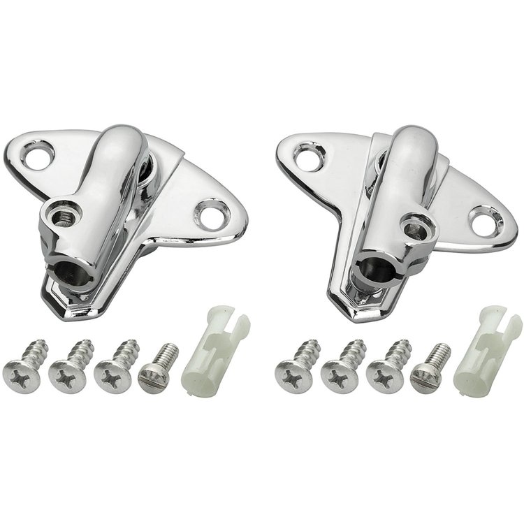Sun Visor Supports 1959-63 GM A-Body Coupe Chrome
