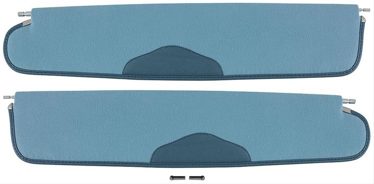 Sun Visors Napped Cotton 1959-60 DeVille 2-Pin