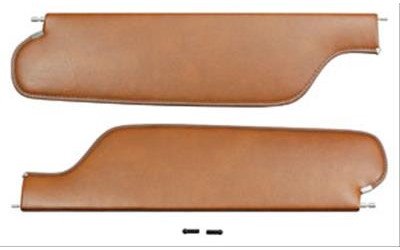 Sun Visors Ribbed 1971-72 DeVille 2-Pin