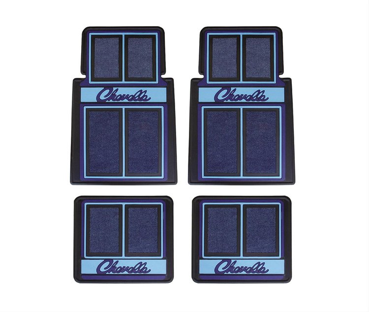 RestoParts Designer Floor Mats 1964-77 Chevelle