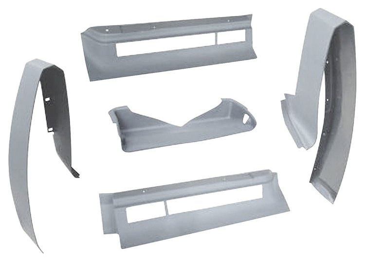 Bumper Filler Sets 1974-76 DeVille/Fleetwood Rear 5pc