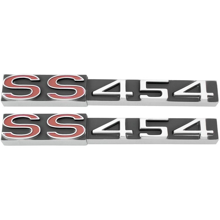Emblem Rocker Panel 1970-71 Monte Carlo SS 454 Red