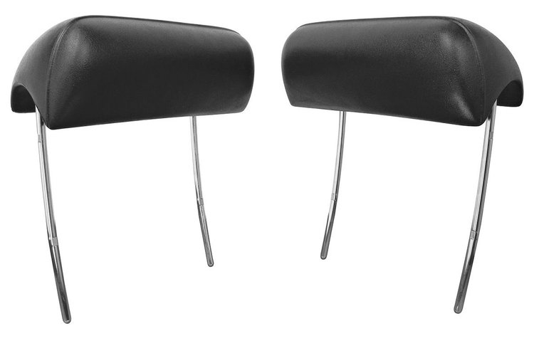 Headrest 1970-1972 GM A Body Bucket Black