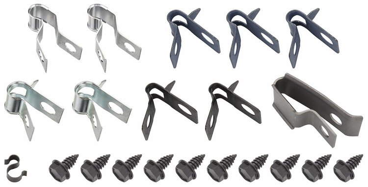 Clip Set Brake Line 1969 Chevelle/El Camino