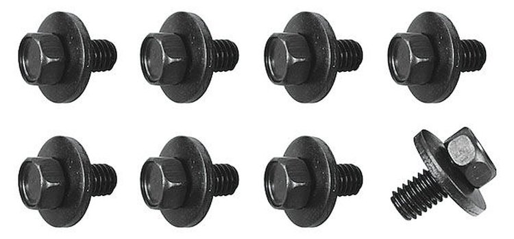 CH2155 Hood Hinge Bolt Kit for Select 1964-1977 GM Vehicles