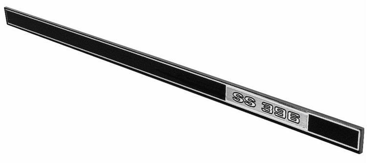 Glove Box Emblem Insert 1968 Chevelle/El Camino SS 396