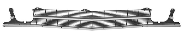 Grille for 1969 Chevrolet Chevelle/El Camino [w/o Molding Holes]