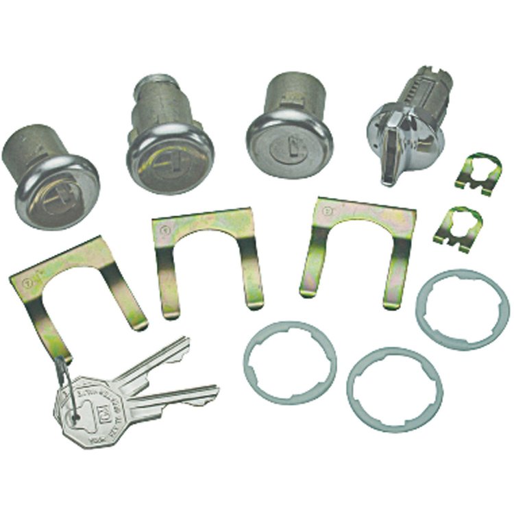 Lock Set Ignition/Doors/Trunk 1964 Chevelle w/ Original Style Keys