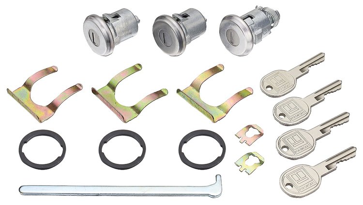 Lock Set Door/Trunk Late Style