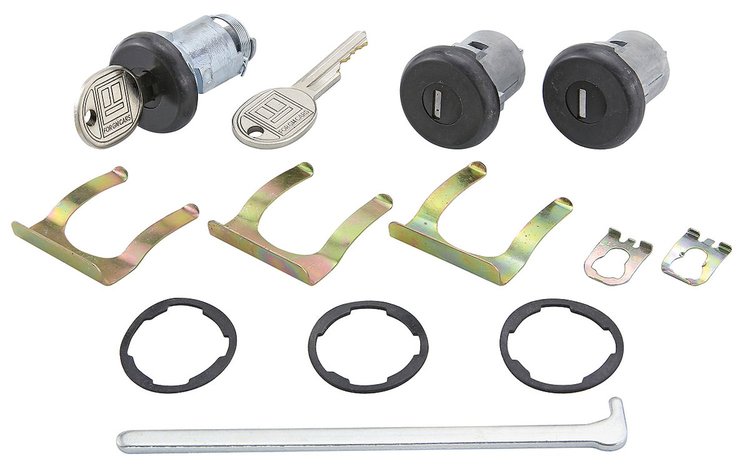 Lock Set Door/Trunk 1979-88 Monte Carlo Original Locks