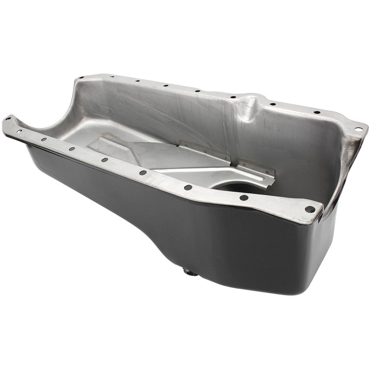 Oil Pan 1985-88 Small Block Black