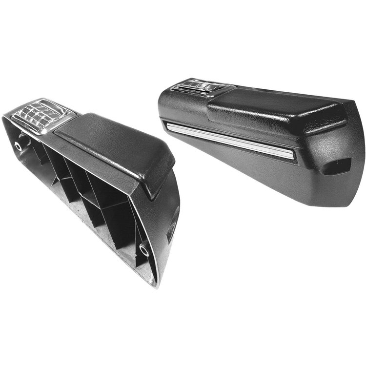 Armrest Base/Pad Rear 1968-69 Chevelle/Oldsmobile/Pontiac w/ Chrome Trim