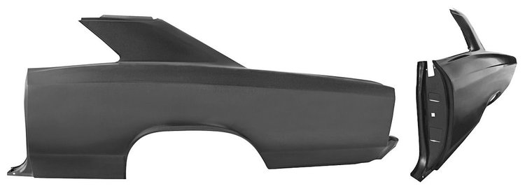 Quarter Panel 66-67 Chevelle Coupe Complete