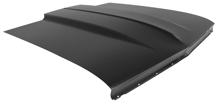 CH25451 Steel Cowl Induction Hood for 1966 Chevelle/El Camino [2in. Cowl Scoop]