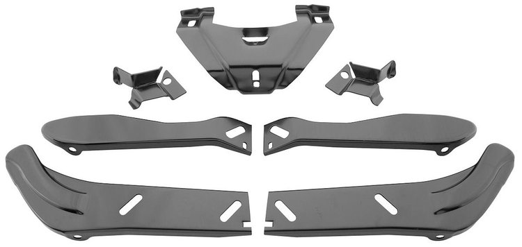 Bumper Brackets Rear 1968-72 El Camino