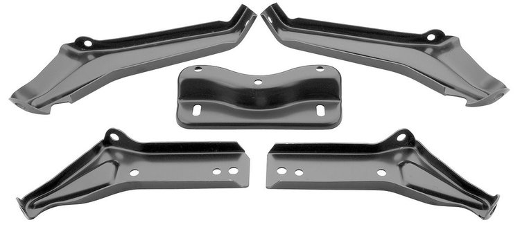 Bumper Brackets Rear 1964-65 Chevy Chevelle