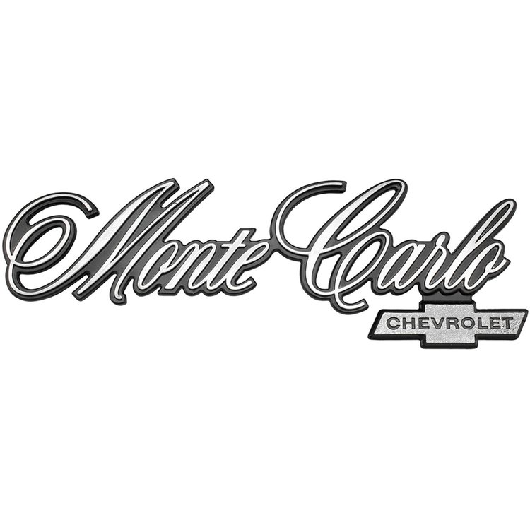 Emblem Rear Panel 1976-77 Monte Carlo