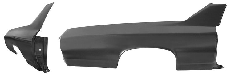 Quarter Panel 68-72 El Camino Complete