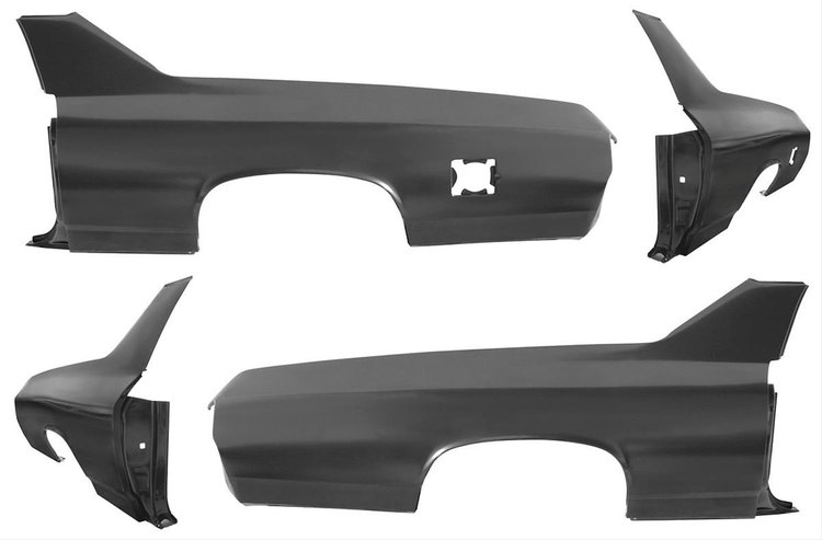 Quarter Panel 68-72 El Camino Complete