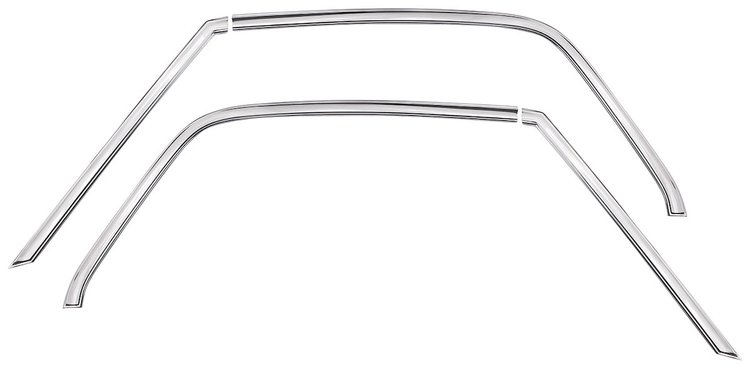 Molding Set Door Frame 1964-67 El Camino