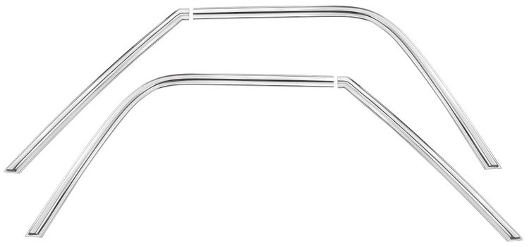 Molding Set Door Frame 1968-72 El Camino