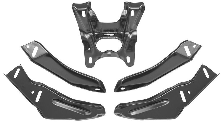 Bumper Brackets Rear 1968 Chevelle
