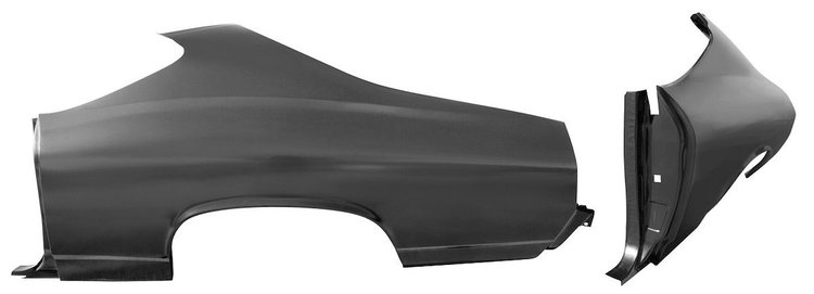 Quarter Panel 68 Chevelle Coupe Complete