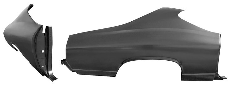 Quarter Panel 68 Chevelle Coupe Complete