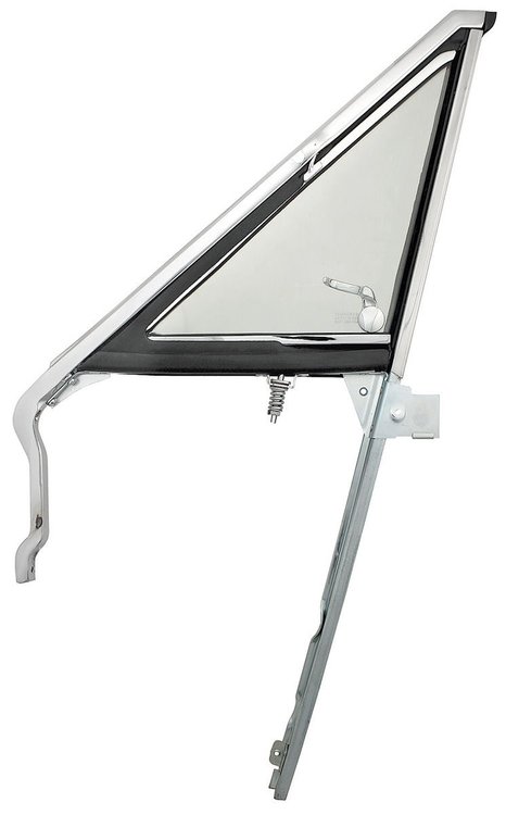 Vent Window Assembly Fits Select 1966-1967 GM A-Body Coupe, Convertible Models [Left/Driver Side]