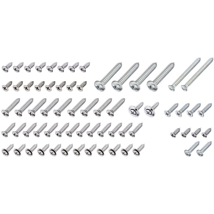 Screw Kit Interior Trim 1967 El Camino 72pcs