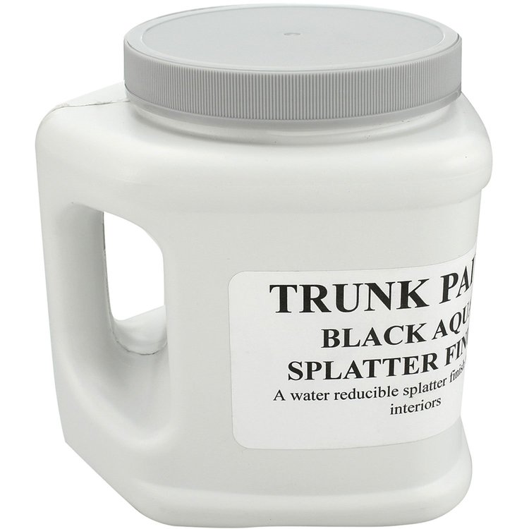 BLACK/AQUA TRUNK PAINT-QUART
