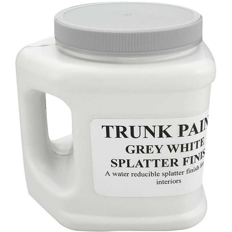 GRAY/WHITE TRUNK PAINT-QUART