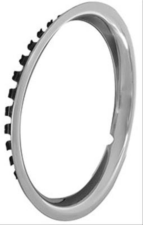Trim Ring Rally Wheel 14X7 Square Lip Stainless Steel