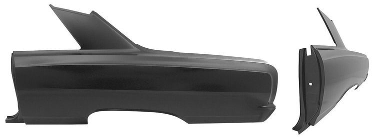 CH27420-LH Quarter Panel 64-65 Chevelle Complete