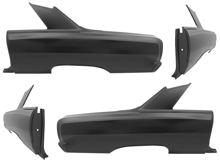 CH27420-PR Quarter Panel, Complete, 1964-65 Chevelle, Pair