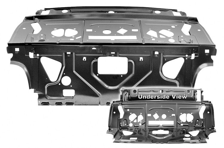 Seat Shelf/Trunk Divider Rear 1968-72 Chevelle