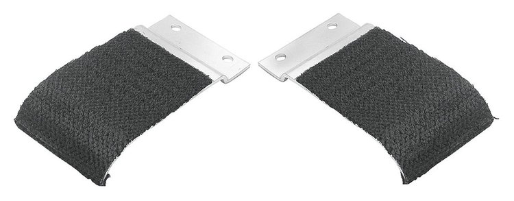 Side Glass Door Window Guides 1968-1972 GM A-Body Coupe/Convertible Pair