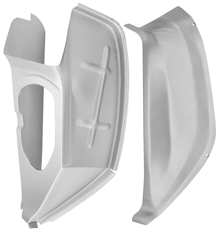 Vent Panel Front Lower Cowl 1968-72 A-Body