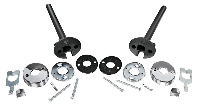 Headrest Guide Bucket 1969-72 GM A Body Set