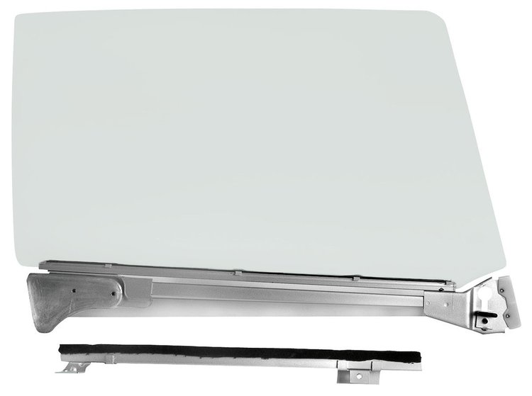 Door Glass Assembly Right 1966-67 Chevelle