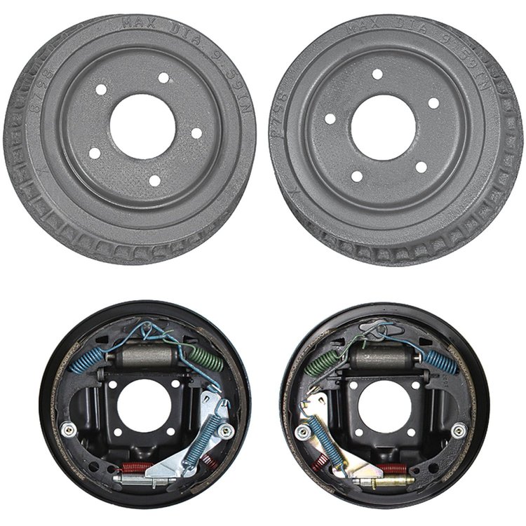 Drum Brake Assembly Rear 1964-72 A-Body Complete