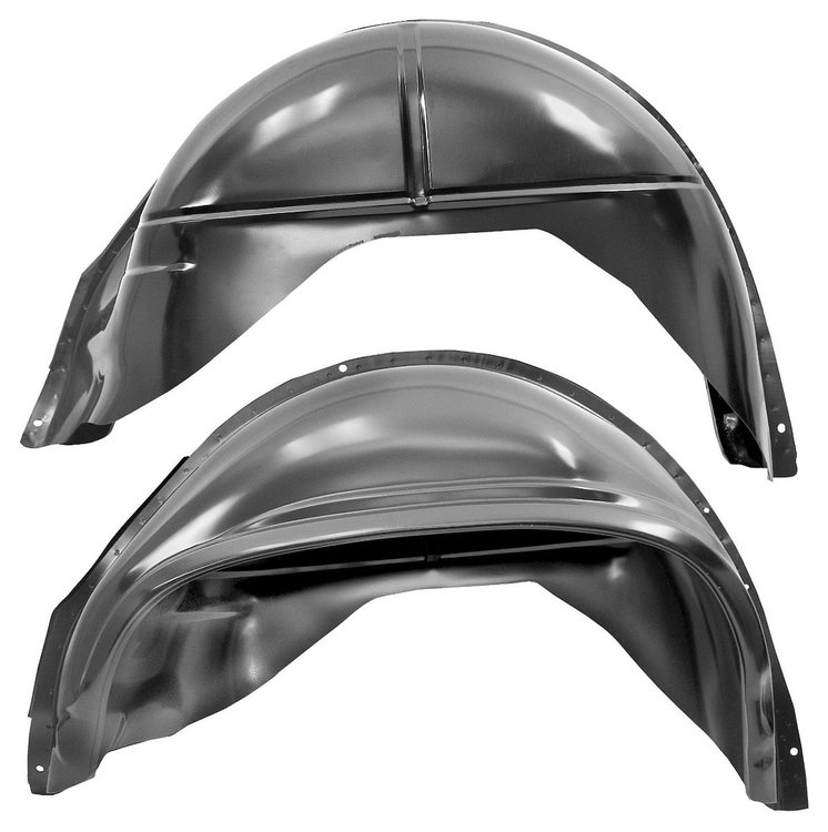 CH28123-PR Wheelhouse, Rear Inner/Outer, 1968-72 El Camino, Pair