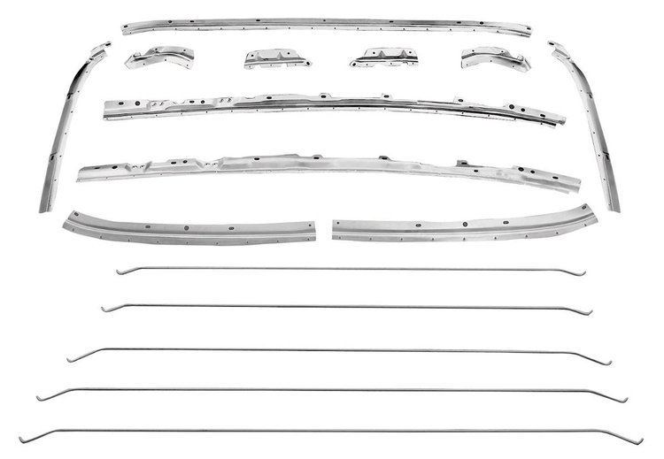 BRACE KIT INNER ROOF 1968