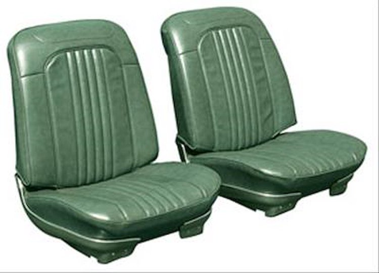 Bucket Seats 1969 Chevelle/El Camino Assembled w/ Headrests