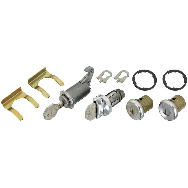 Lock Set Ignition/Doors/Glove Box 1964 Chevelle/El Camino